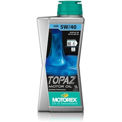 MOTOREX TOPAZ 5W-40 1L (MB, VW, Porsche, Fiat, Renault) motorolaj