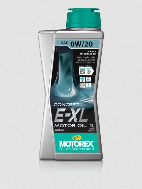 MOTOREX CONCEPT E-XL 0W-20 1L (VW,BMW,MB,Volvo,Fiat,Ford,PSA) motorolaj