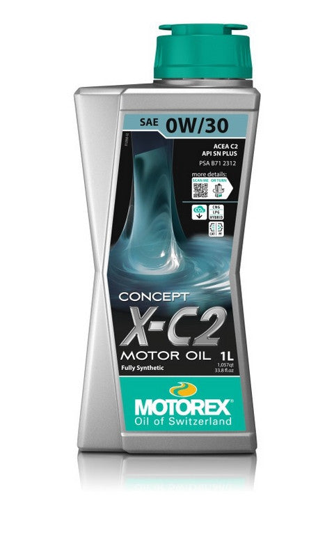 MOTOREX CONCEPT X-C2 0W-30 1L (PSA,Fiat,Ford,Jaguar) motorolaj