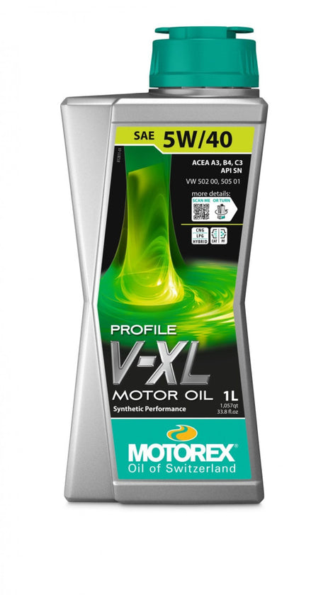 MOTOREX PROFILE V-XL 5W-40 1L (C3 VW 502,505.01,Porsche A40) motorolaj