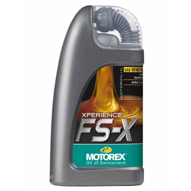 MOTOREX XPERIENCE FS-X 10W-60 1L (BMW,MB,VW,Porsche,Renault,Fiat) motorolaj
