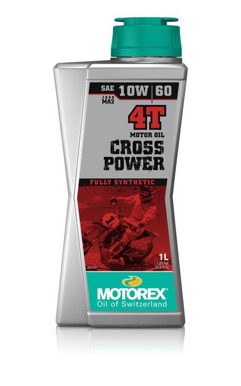 MOTOREX Cross Power 4T 10W-60 MA2 1L motorkerékpár motorolaj