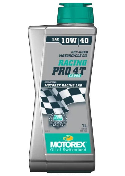 MOTOREX Racing Pro 4T CROSS 10W-40 1L motorkerékpár motorolaj