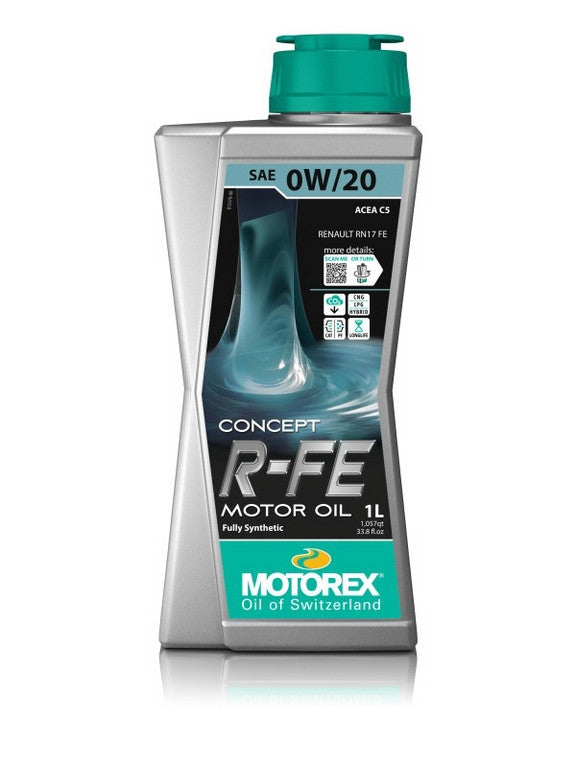 MOTOREX CONCEPT R-FE 0W-20 1L (C5,Renault RN17FE) motorolaj