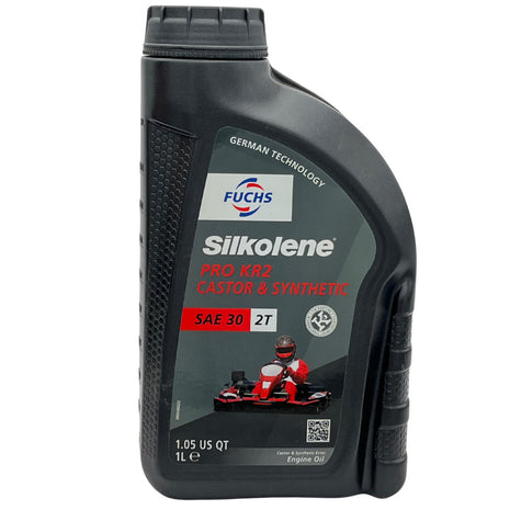 Fuchs Silkolene Pro KR2 SAE 30 2T 1L (gokart olaj) 2T keverék olaj; versenyolaj