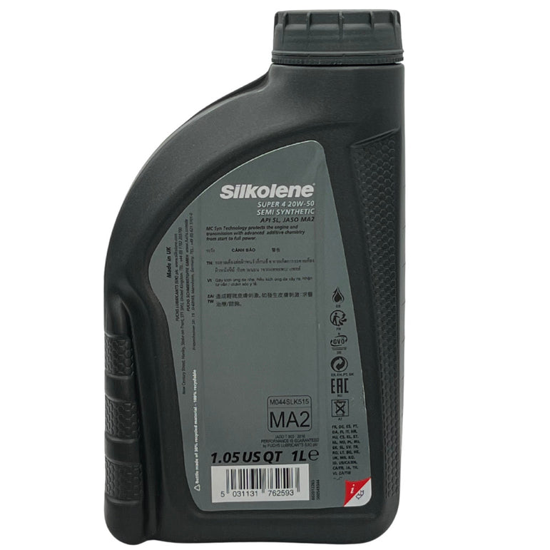 Fuchs Silkolene Super 4 20W-50 1L motorkerékpár motorolaj