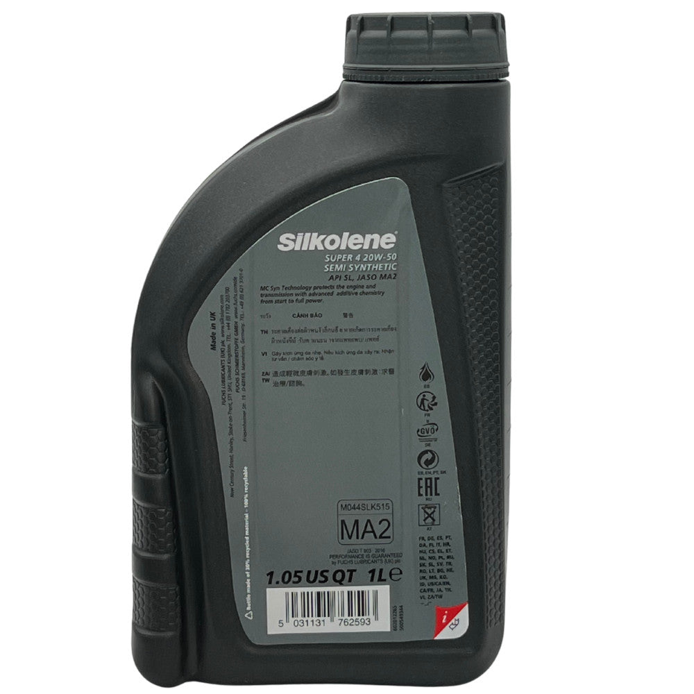 Fuchs Silkolene Super 4 20W-50 1L motorkerékpár motorolaj