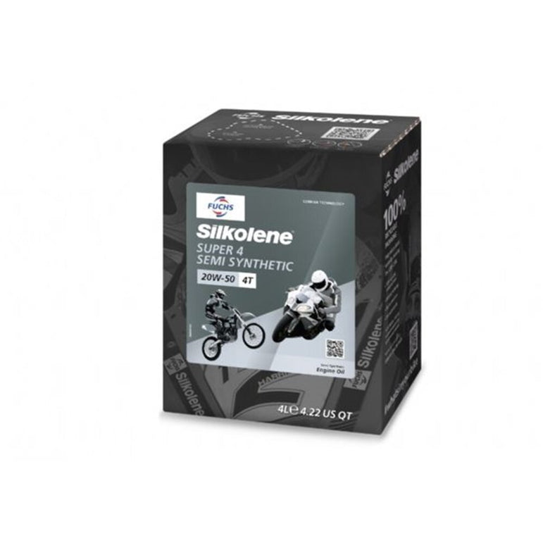 Fuchs Silkolene Super 4 20W-50 4L motorkerékpár motorolaj
