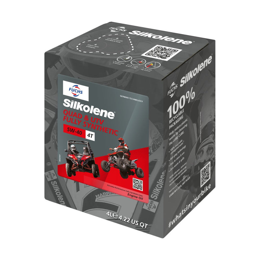 Fuchs Silkolene Quad & UTV 5W-40 4L motorkerékpár motorolaj