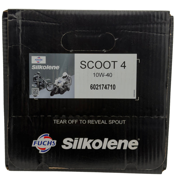 Fuchs Silkolene Scoot 4 10W-40 20L robogó motorolaj