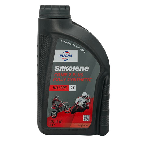 Fuchs Silkolene Comp 2 Plus 1L 2T keverék olaj; versenyolaj