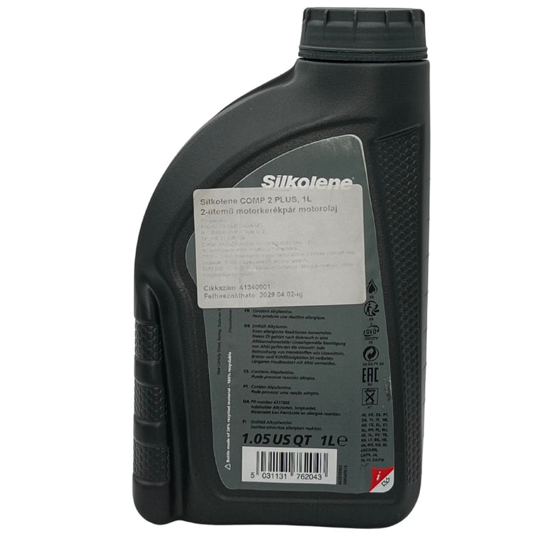 Fuchs Silkolene Comp 2 Plus 1L 2T keverék olaj; versenyolaj
