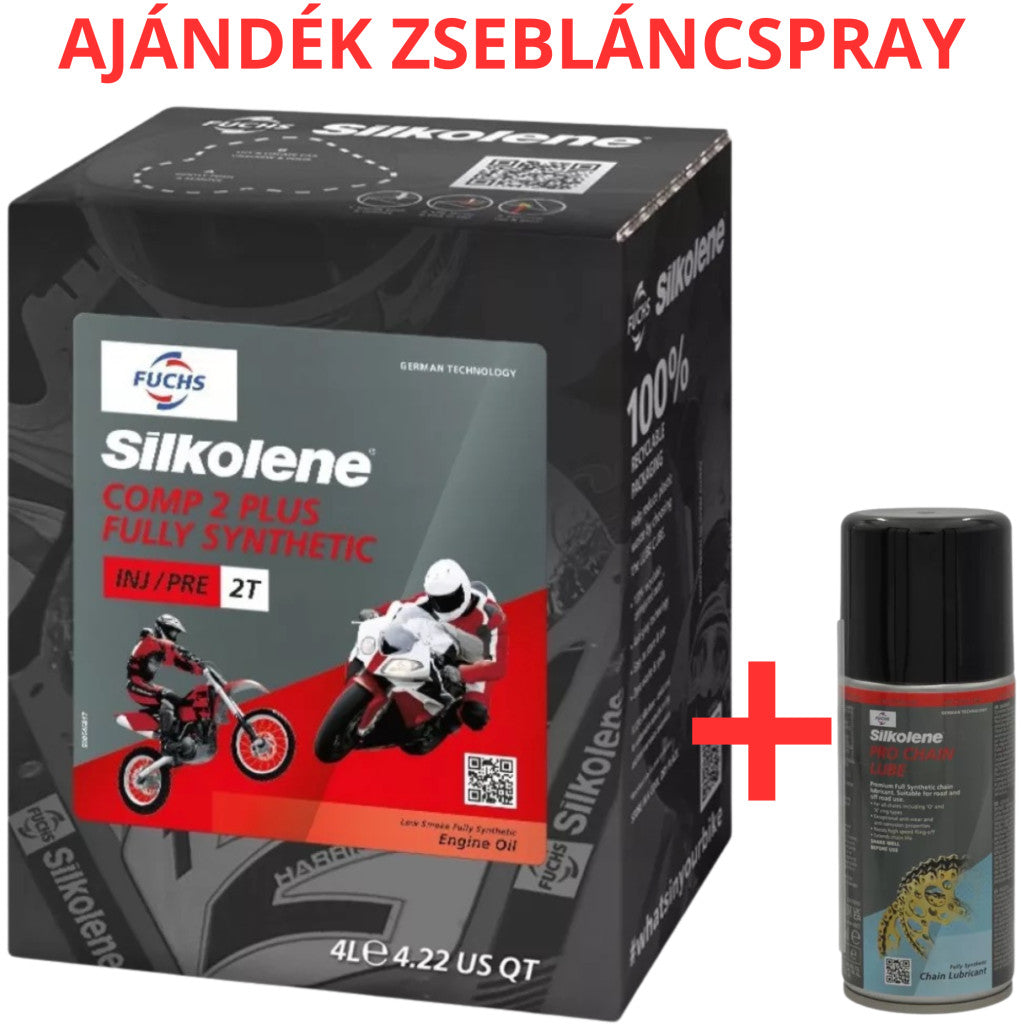 Fuchs Silkolene Comp 2 Plus 4L 2T keverék olaj