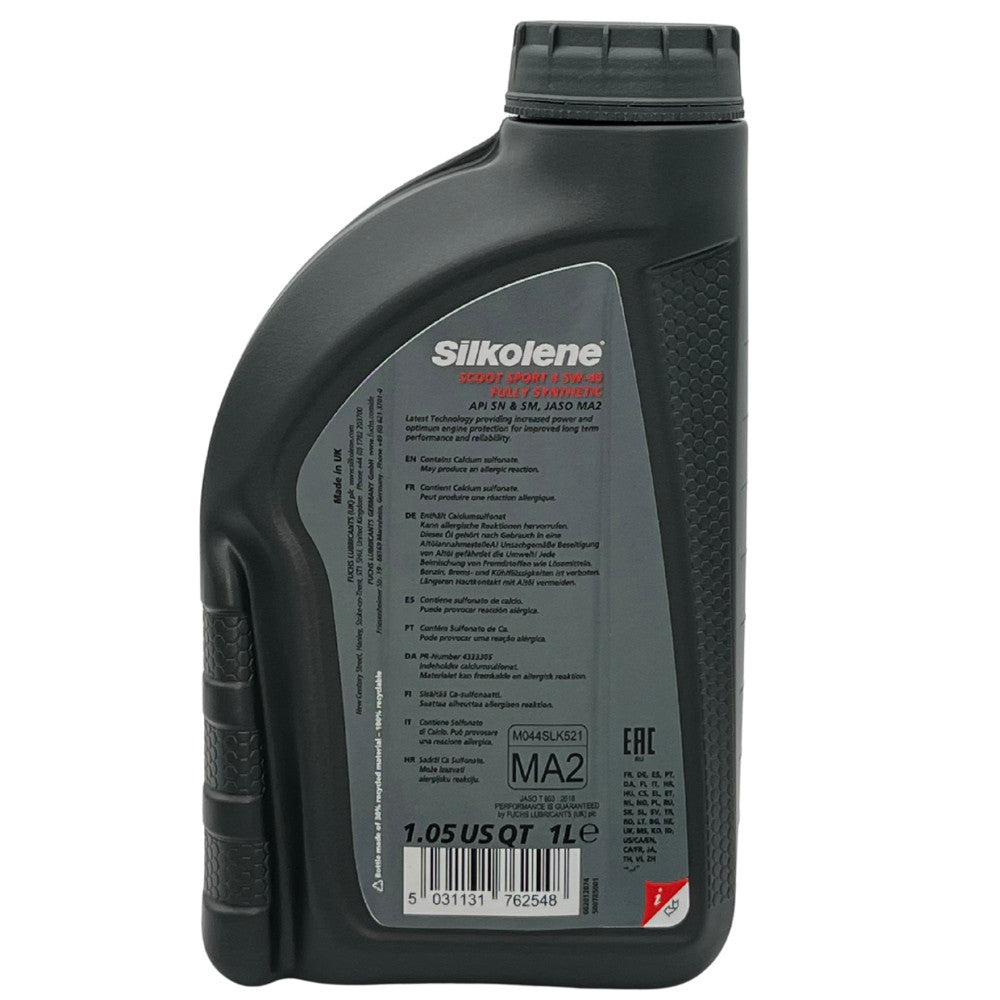 Fuchs Silkolene Scoot Sport 4 5W-40 1L robogó motorolaj