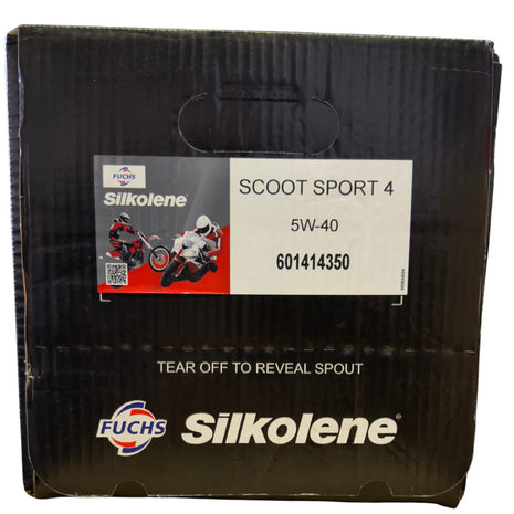 Fuchs Silkolene Scoot Sport 4 5W-40 20L robogó motorolaj