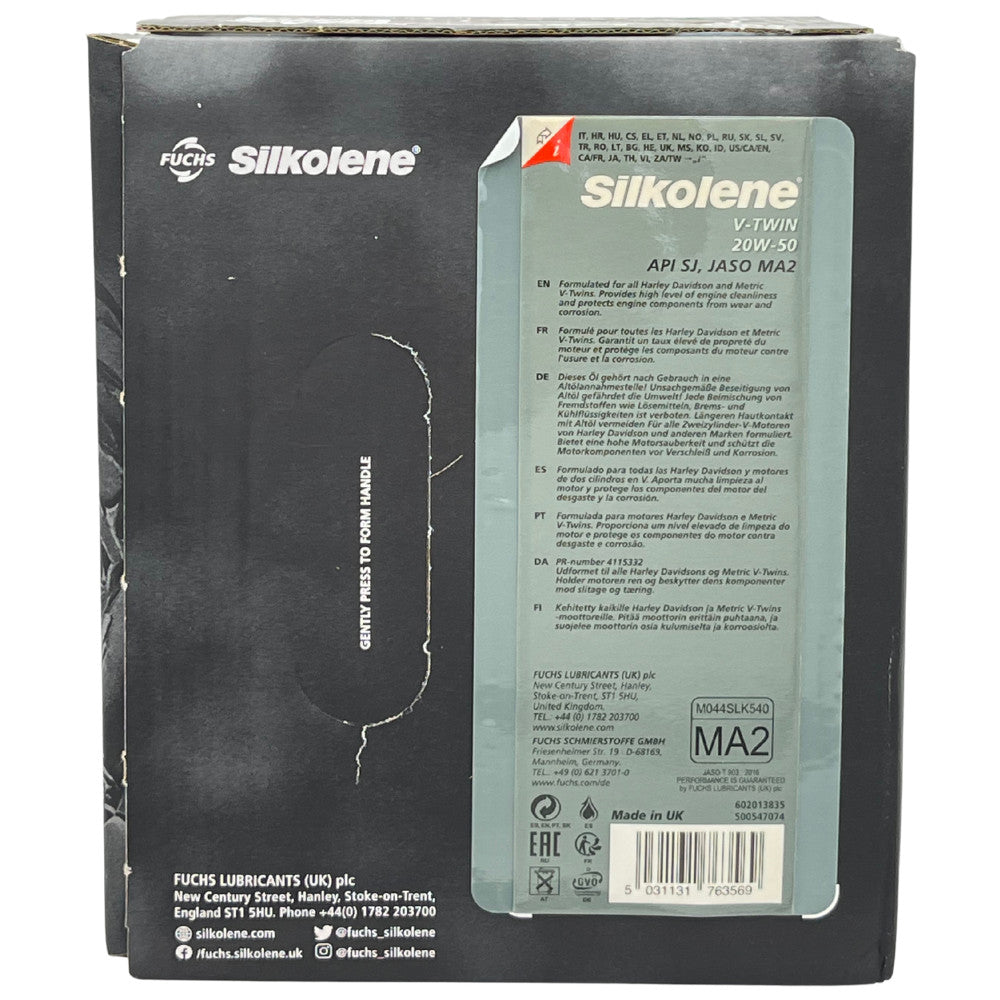 Fuchs Silkolene V-Twin 20W-50 4L Mineral motorkerékpár motorolaj