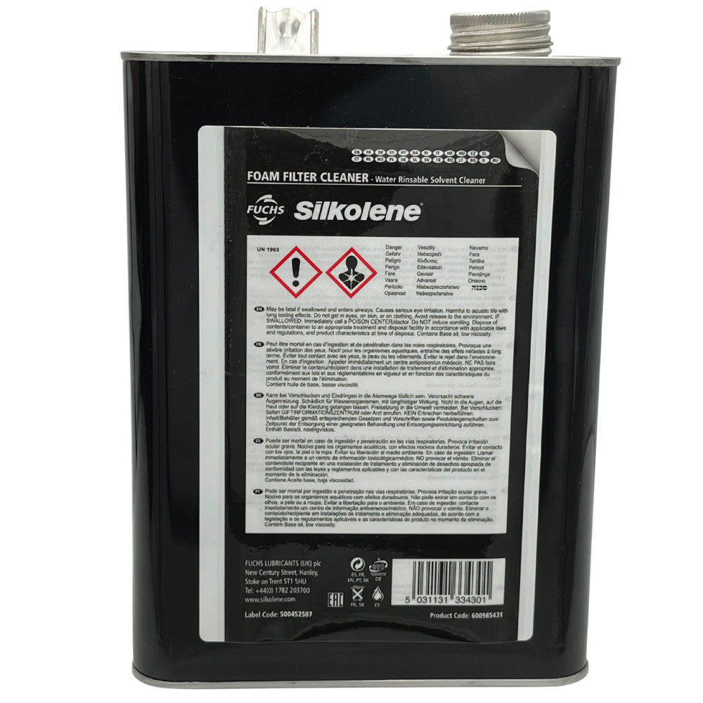 Fuchs Silkolene Foam Filter Cleaner 4L