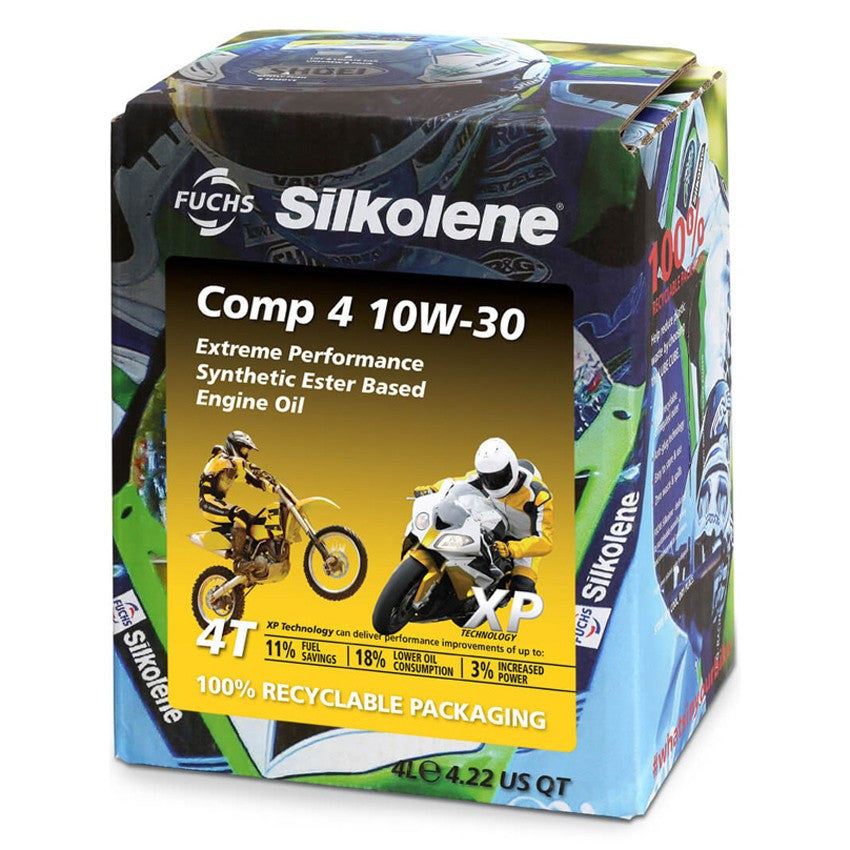 Fuchs Silkolene Comp 4 10W-30 XP 4L motorkerékpár motorolaj