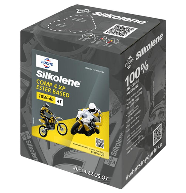 Fuchs Silkolene Comp 4 10W-40 XP 4L motorkerékpár motorolaj