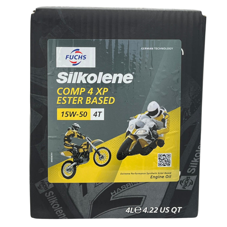 Fuchs Silkolene Comp 4 15W-50 XP 4L motorkerékpár motorolaj