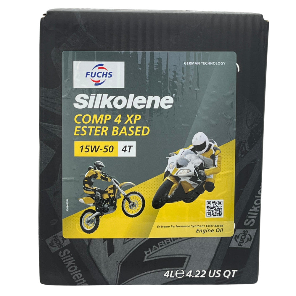 Fuchs Silkolene Comp 4 15W-50 XP 4L motorkerékpár motorolaj