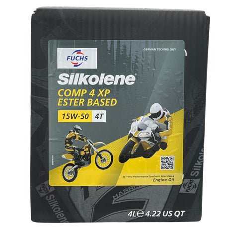 Fuchs Silkolene Comp 4 15W-50 XP 4L motorkerékpár motorolaj