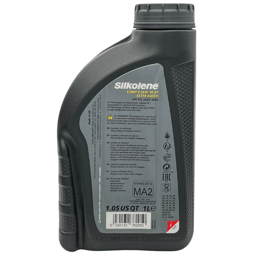 Fuchs Silkolene Comp 4 20W-50 XP 1L motorkerékpár motorolaj