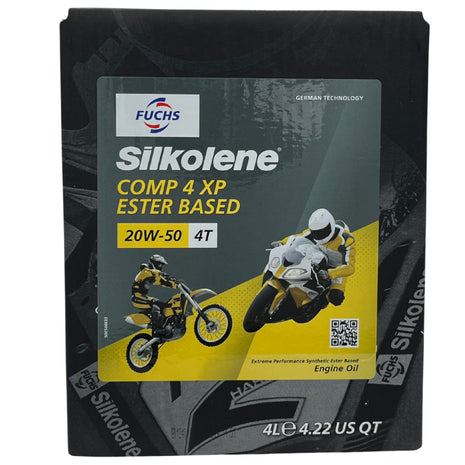 Fuchs Silkolene Comp 4 20W-50 XP 4L motorkerékpár motorolaj