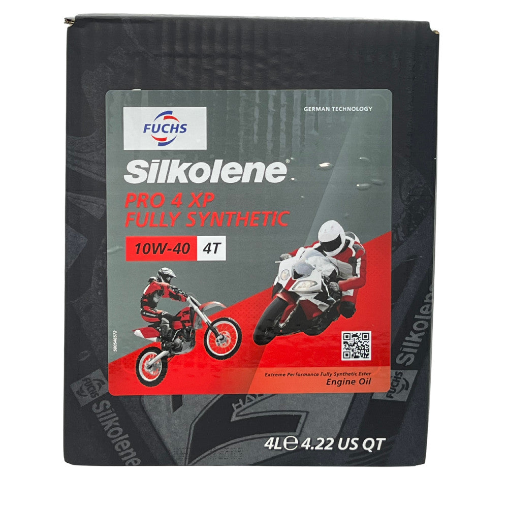 Fuchs Silkolene Pro 4 10W-40 XP 4L motorkerékpár motorolaj