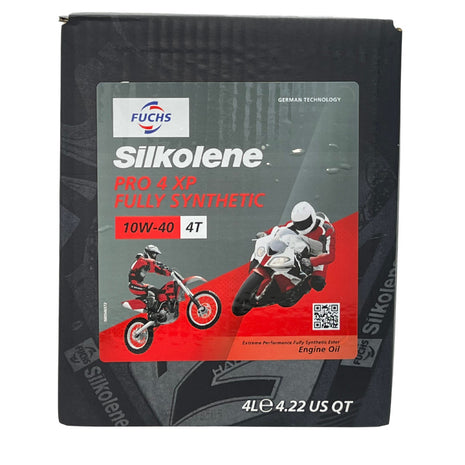 Fuchs Silkolene Pro 4 10W-40 XP 4L motorkerékpár motorolaj
