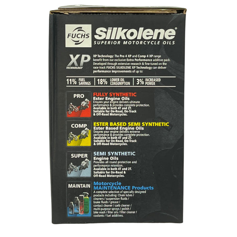 Fuchs Silkolene Pro 4 10W-40 XP 4L motorkerékpár motorolaj