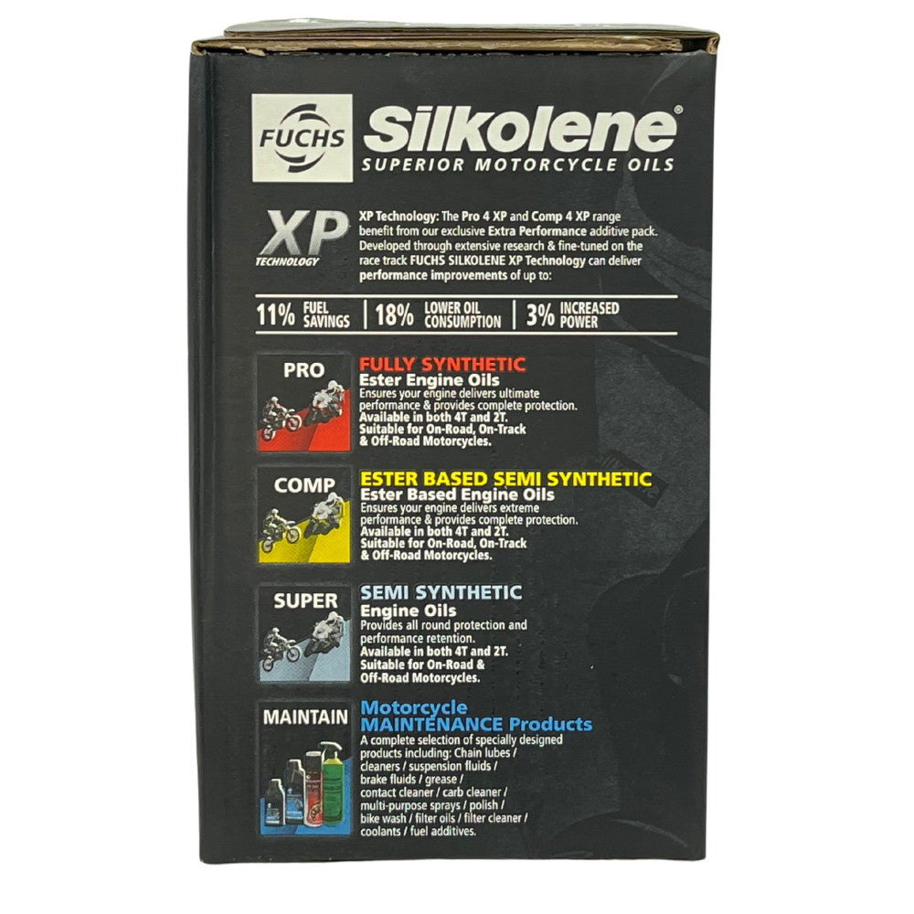 Fuchs Silkolene Pro 4 10W-40 XP 4L motorkerékpár motorolaj