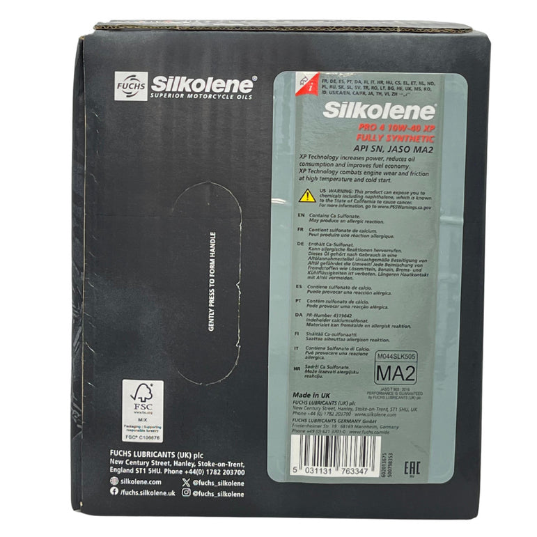 Fuchs Silkolene Pro 4 10W-40 XP 4L motorkerékpár motorolaj