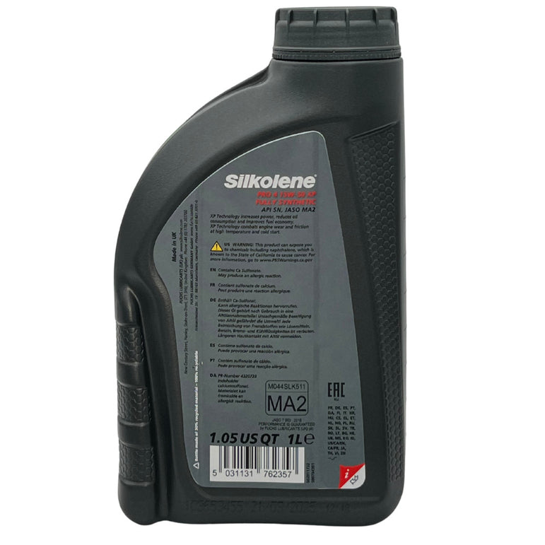 Fuchs Silkolene Pro 4 15W-50 XP 1L motorkerékpár motorolaj