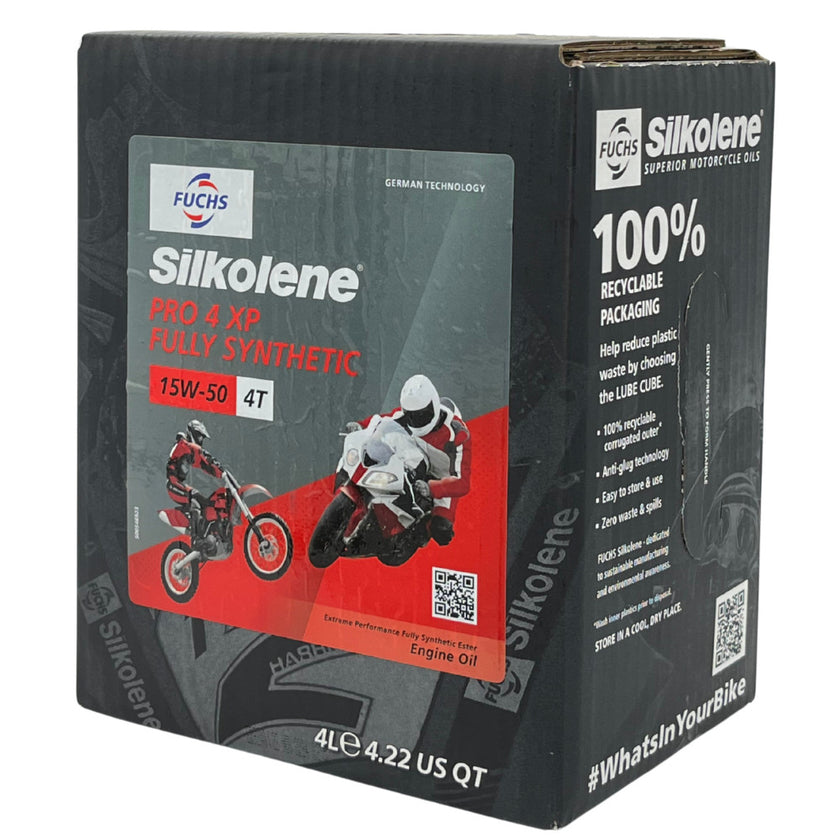 Fuchs Silkolene Pro 4 15W-50 XP 4L motorkerékpár motorolaj