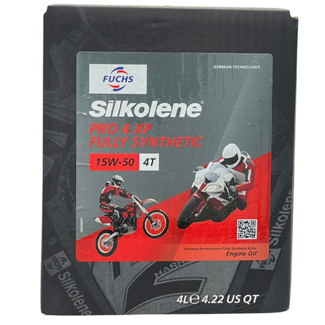 Fuchs Silkolene Pro 4 15W-50 XP 4L motorkerékpár motorolaj