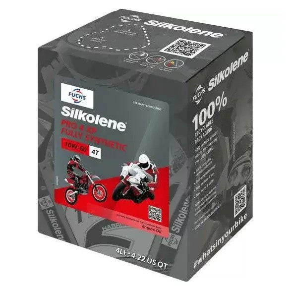 Fuchs Silkolene Pro 4 10W-60 XP 4L motorkerékpár motorolaj