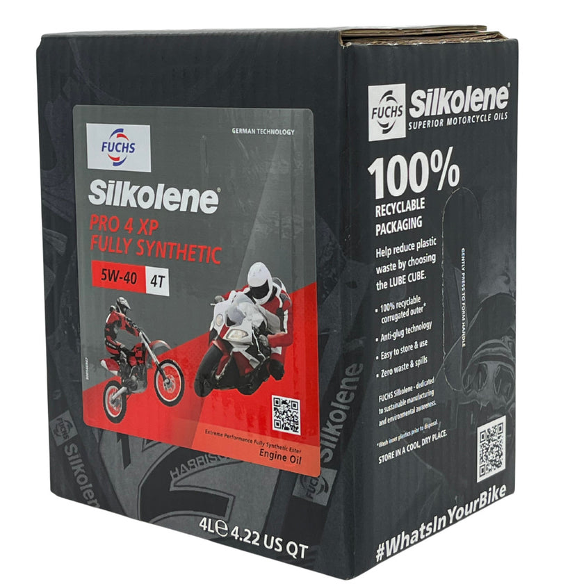 Fuchs Silkolene Pro 4 5W-40 XP 4L motorkerékpár motorolaj