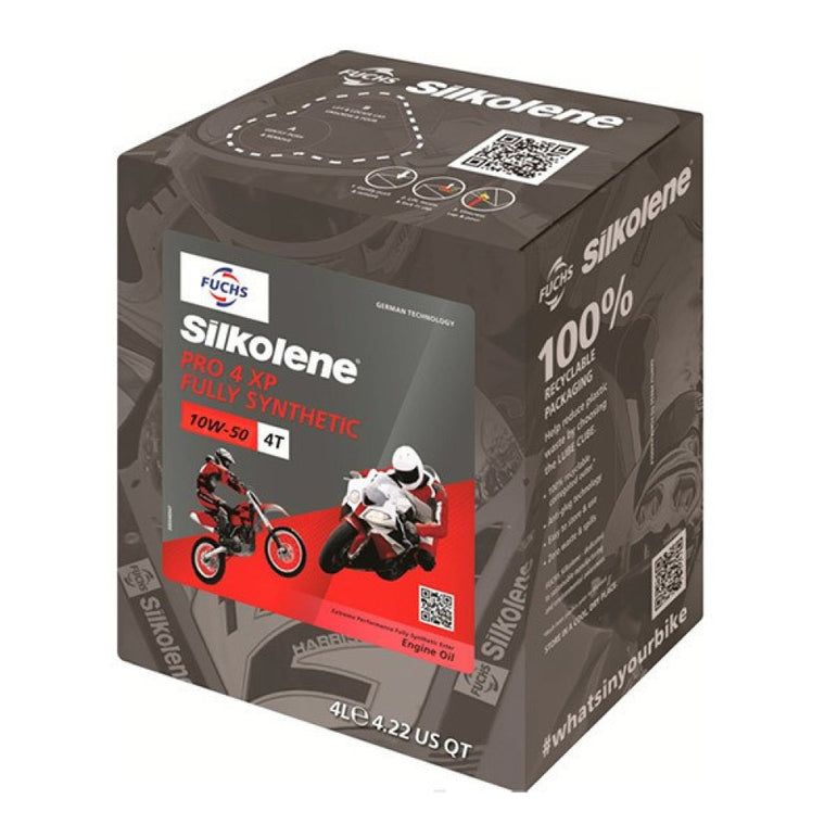 Fuchs Silkolene Pro 4 10W-50 XP 4L motorkerékpár motorolaj