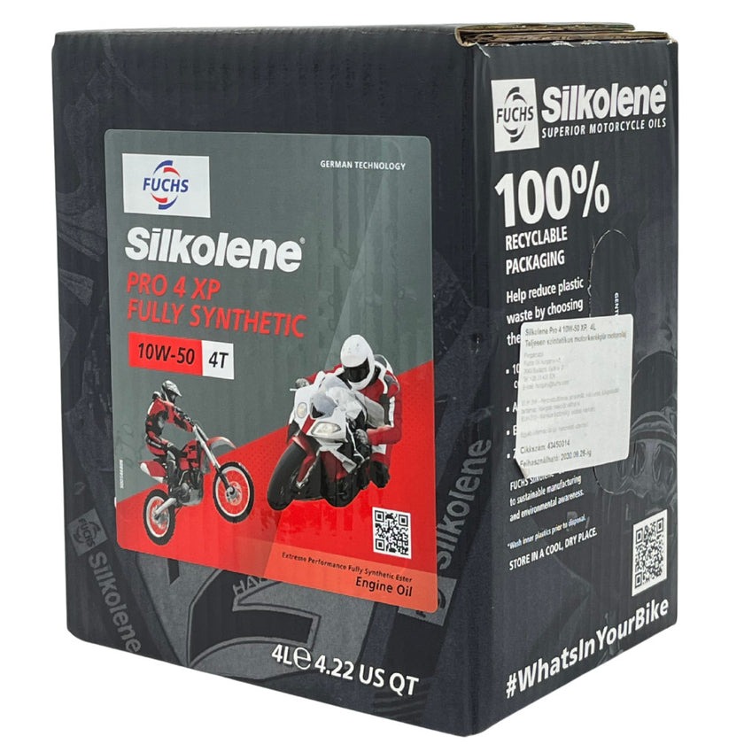 Fuchs Silkolene Pro 4 10W-50 XP 4L motorkerékpár motorolaj