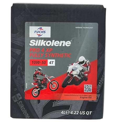 Fuchs Silkolene Pro 4 10W-50 XP 4L motorkerékpár motorolaj