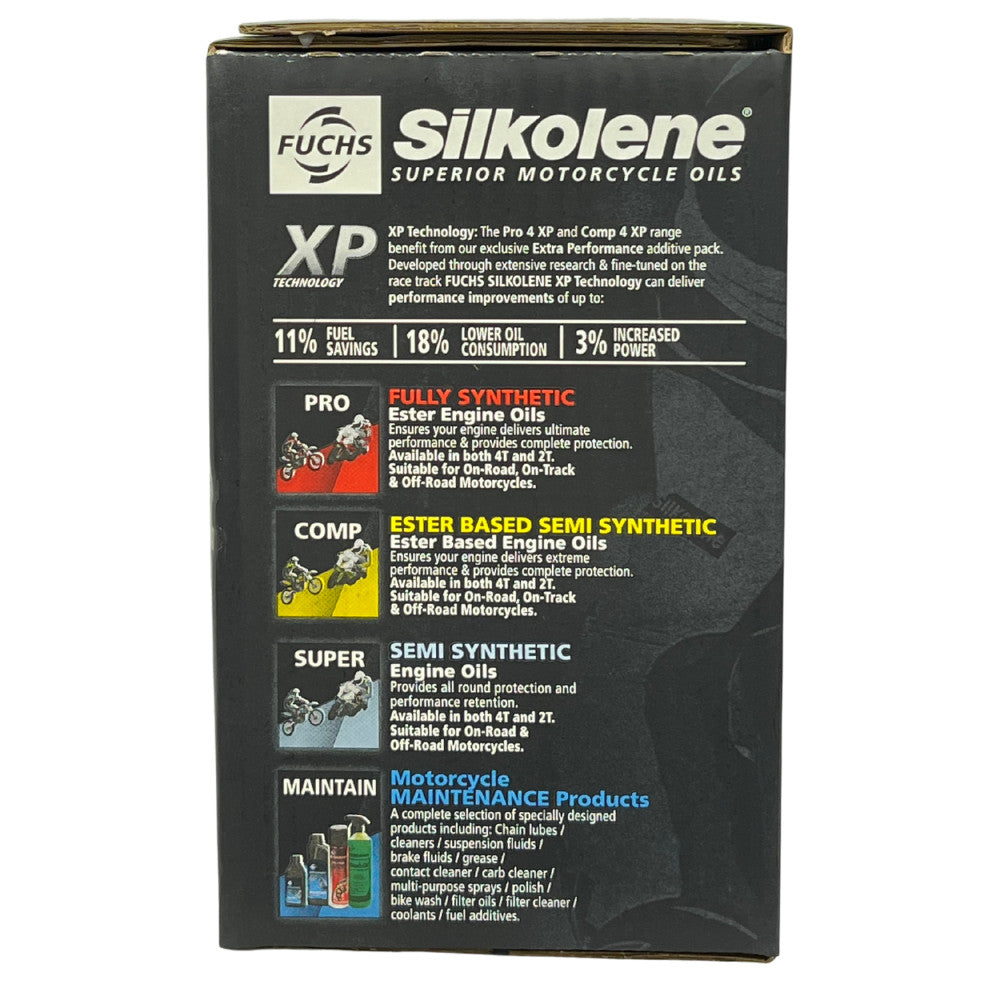 Fuchs Silkolene Pro 4 10W-50 XP 4L motorkerékpár motorolaj