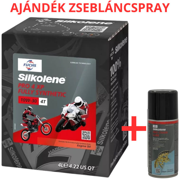 Fuchs Silkolene Pro 4 10W-30 XP 4L motorkerékpár motorolaj