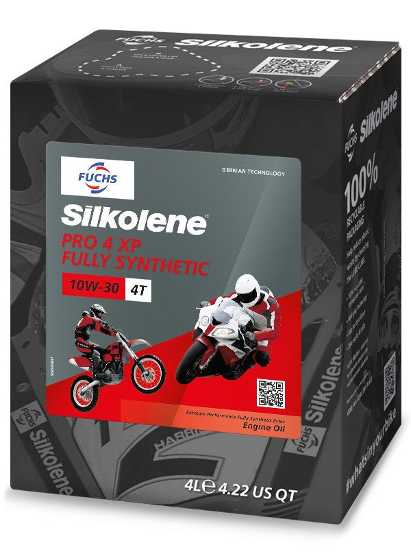 Fuchs Silkolene Pro 4 10W-30 XP 4L motorkerékpár motorolaj