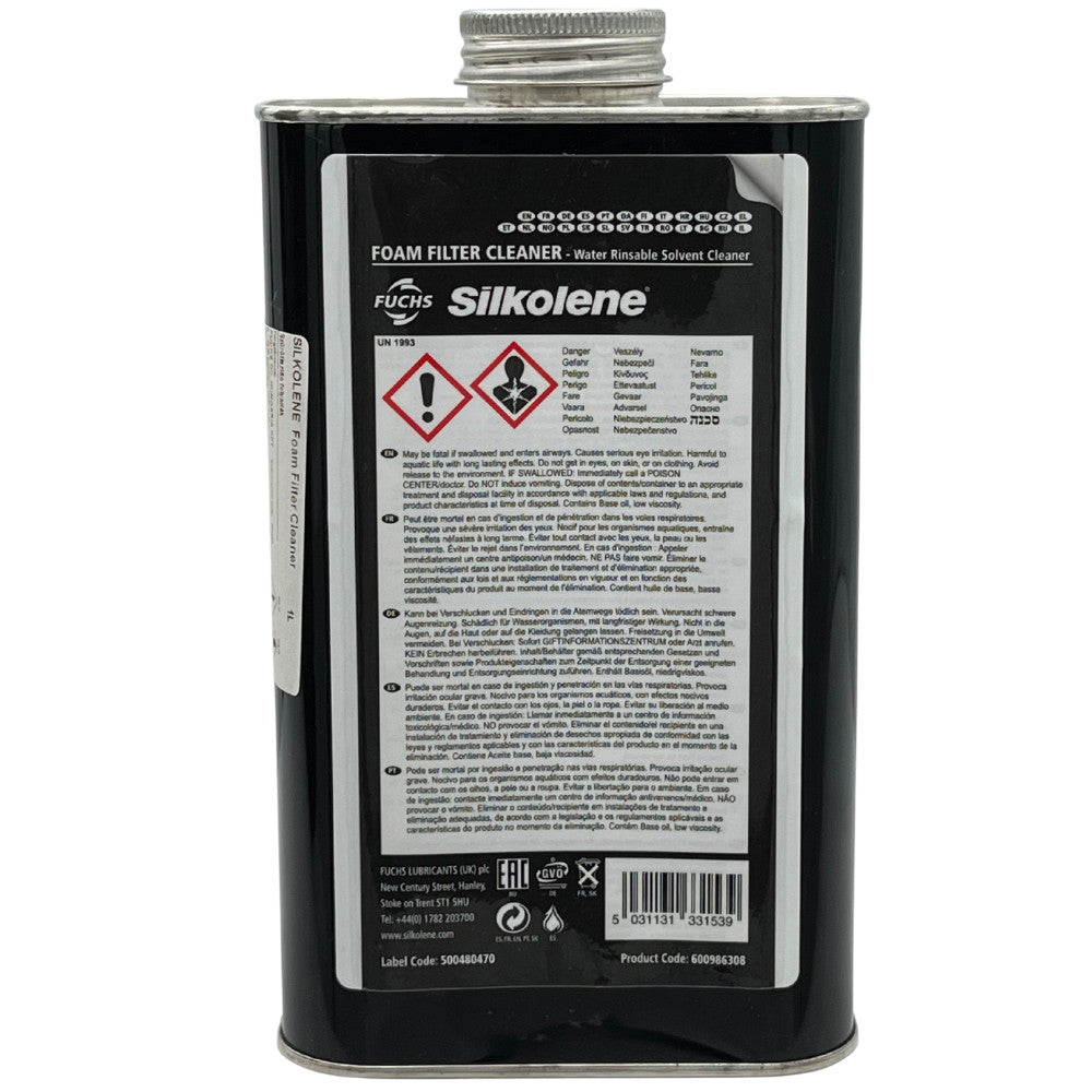 Fuchs Silkolene Foam Filter Cleaner 1L