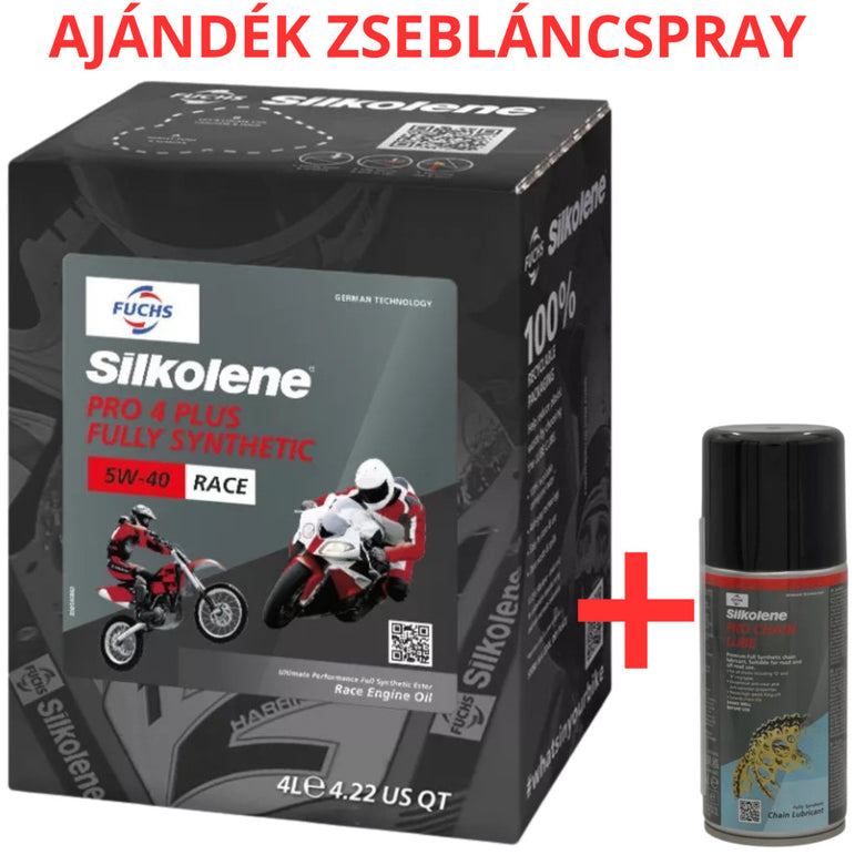 Fuchs Silkolene Pro 4 Plus 5W-40 4L motorkerékpár motorolaj