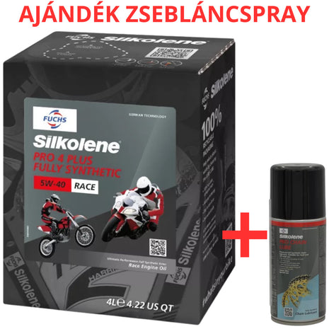 Fuchs Silkolene Pro 4 Plus 5W-40 4L motorkerékpár motorolaj