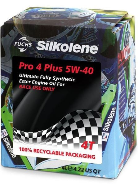 Fuchs Silkolene Pro 4 Plus 5W-40 4L motorkerékpár motorolaj