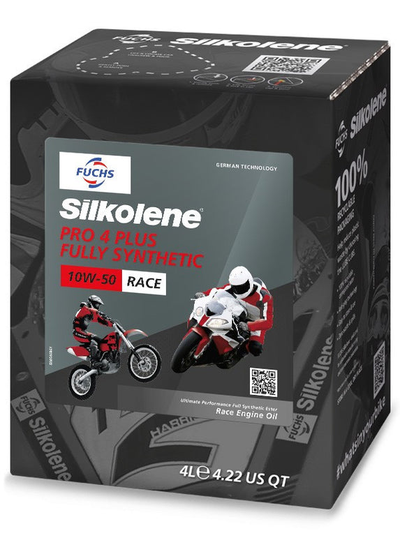 Fuchs Silkolene Pro 4 Plus 10W-50 4L motorkerékpár motorolaj