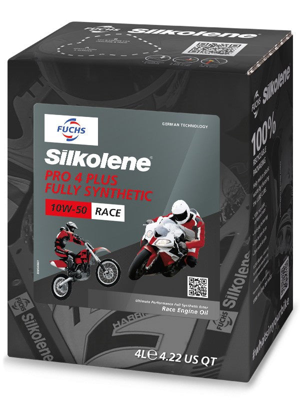 Fuchs Silkolene Pro 4 Plus 10W-50 4L motorkerékpár motorolaj